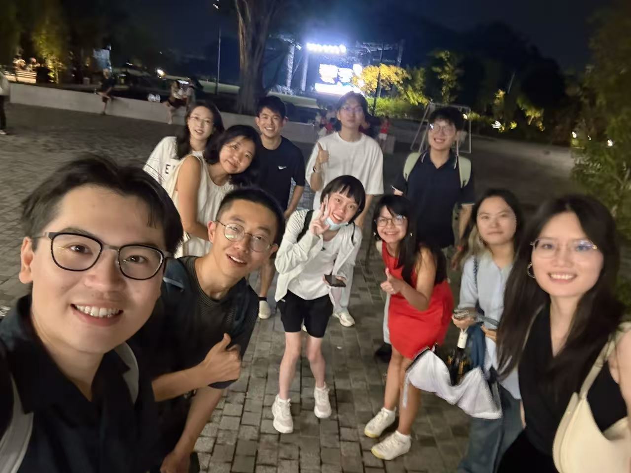 Lab members joined the Mid-Autumn Festival lantern event at Chinese Garden